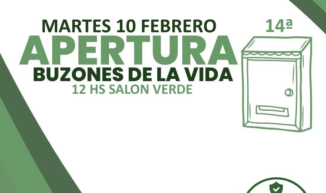 Décima cuarta Apertura Buzones de la Vida