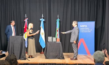 Mauricio Clavero juró como Fiscal Regional de la Tercera Circunscripción del MPA