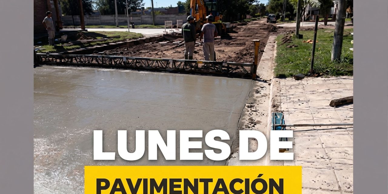 El Plan de Pavimentación no se detiene: Nuevas obras en calle Fernando Garín