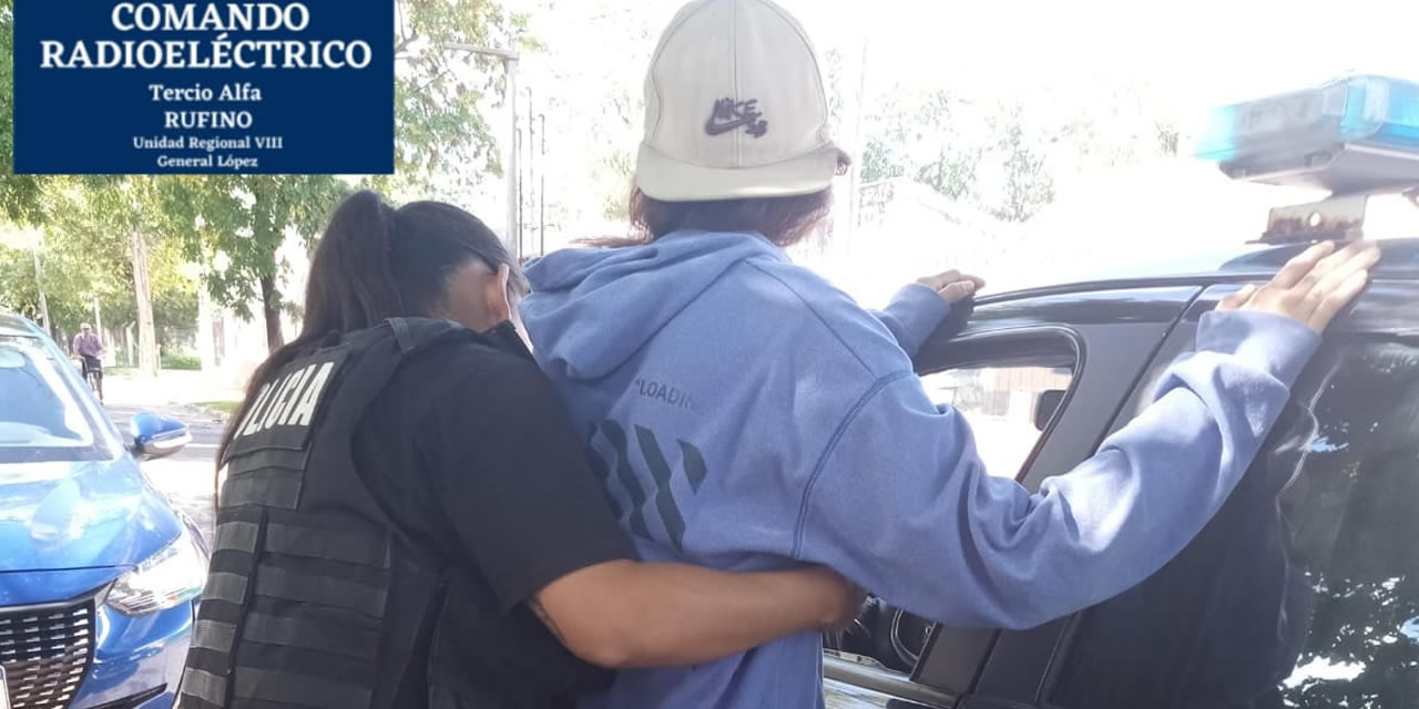 Rufino: Detuvieron a una mujer que contaba con un pedido de captura vigente