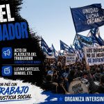 Rufino se moviliza este 1 de mayo en el Día del Trabajador