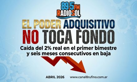 El poder adquisitivo no toca fondo: el salario registrado cayó 2% en el primer bimestre