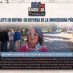 Bellati en Rufino: «La universidad pública es la herramienta para que la ciudad siga creciendo»