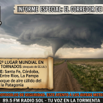 Alerta en el «Pasillo de los Tornados»: El centro del país en la Mira de la Naturaleza