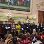 Emotivo reconocimiento a los binomios de la Sección Canes de la UR VIII en la Cámara de Diputados