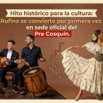 Hito histórico para la cultura: Rufino se convierte por primera vez en sede oficial del Pre Cosquín