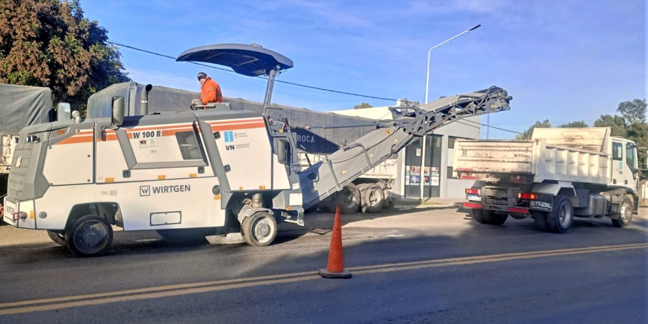 Vialidad Nacional mejora la ruta nacional 33 en Pujato