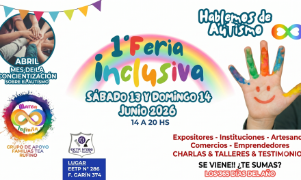Marea Infinita anuncia su 1era Feria Inclusiva: Confirmada para el 13 y 14 de junio en la Escuela Técnica Nº 286
