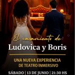 ¡Una boda para morir de risa! «El casamiento de Ludovica y Boris» llega con una propuesta teatral y gastronómica inigualable