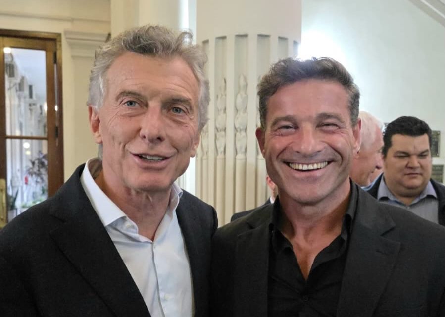 El intendente de Rufino, Natalio Lattanzi, participó de la cumbre entre Mauricio Macri y Maximiliano Pullaro