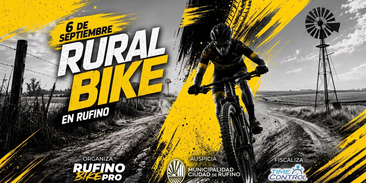 ¡Vuelve el Rural Bike a Rufino! Confirmaron la fecha para la gran fiesta del ciclismo