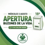 Se realizará la 18.ª apertura de los «Buzones de la Vida» en Rufino