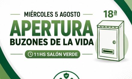 Se realizará la 18.ª apertura de los «Buzones de la Vida» en Rufino
