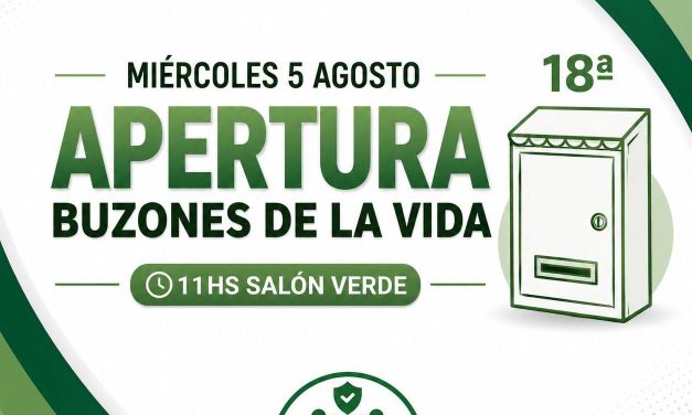 Se realizará la 18.ª apertura de los «Buzones de la Vida» en Rufino