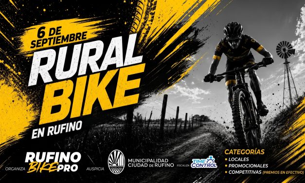 Todo listo para el gran «Rural Bike» en Rufino: un evento imperdible para los amantes del ciclismo