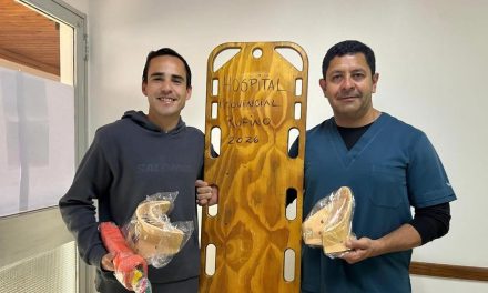El Hospital Provincial de Rufino entregó equipamiento de emergencia al Club Social
