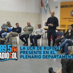 La UCR de Rufino presente en el Plenario Departamental